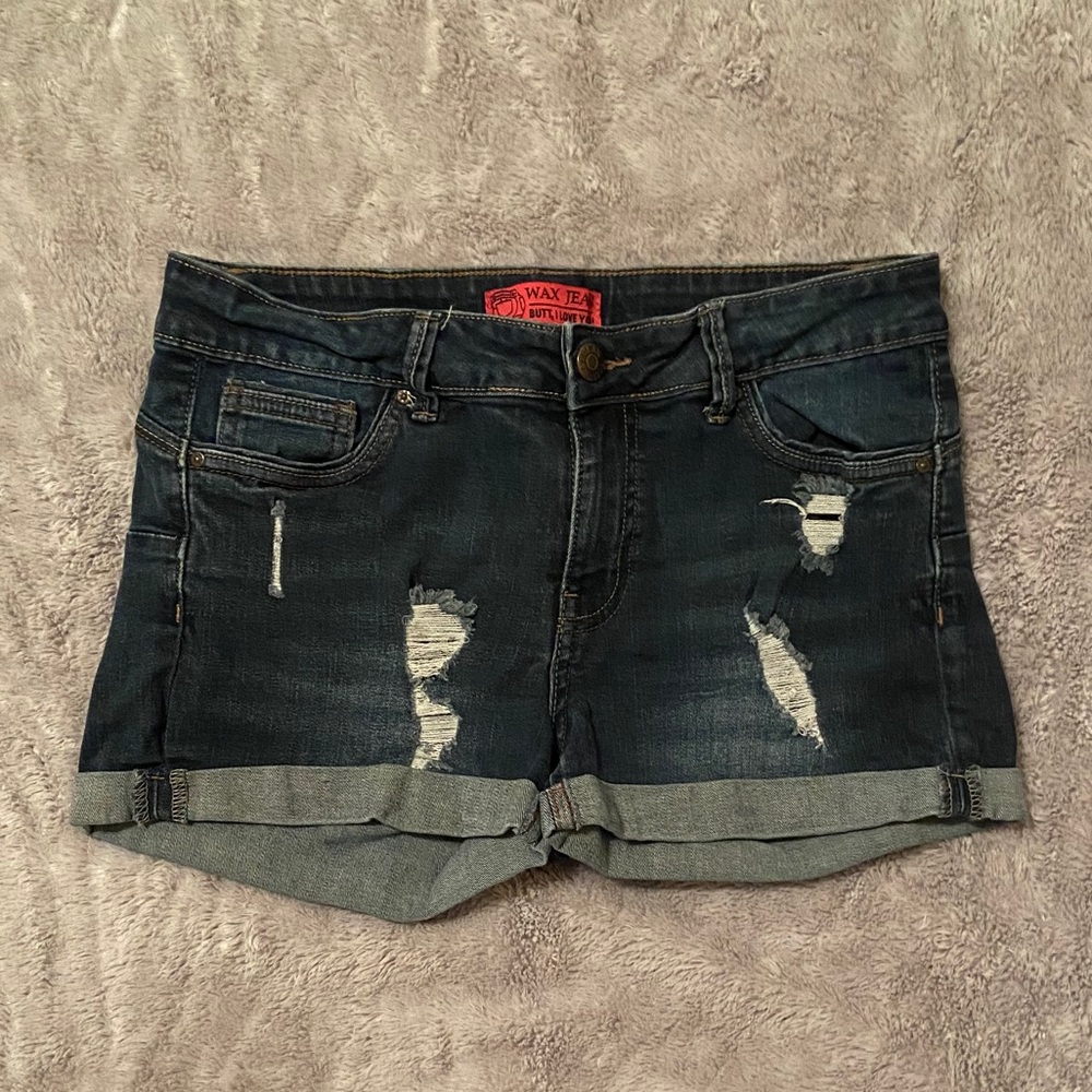 Wax Jean shorts